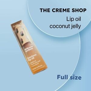 🆕📦*BNIB* THE CREME SHOP | Full | Luscious Lip Oil - Coconut jelly